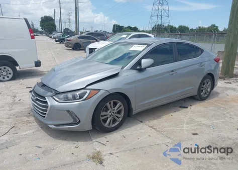 2017 Hyundai Elantra Se z USA, uszkodzony, nr VIN 5NPD84LF4HH034894